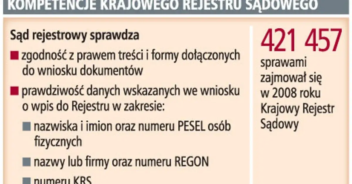 Zdjęcie Kto jest kim w KRS? Kluczowe informacje o osobach w rejestrze