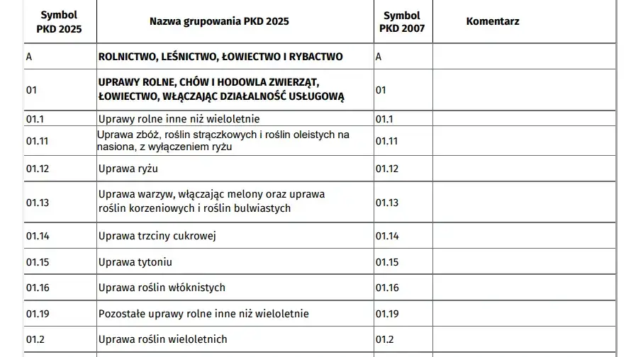 Zdjęcie Pkd co to za skrót i dlaczego jest ważny w rejestracji działalności