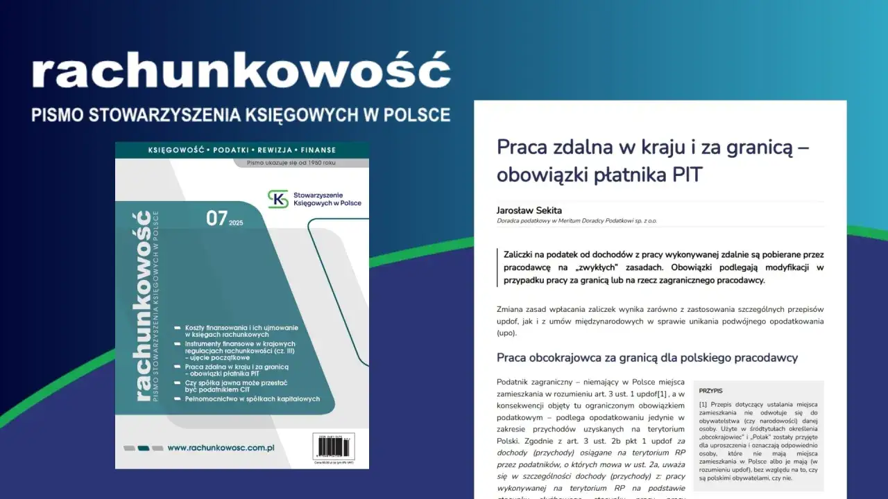 Praca zdalna w kraju i za granicą – obowiązki płatnika PIT. Artykuł omawia, kto to jest płatnik i jakie ma obowiązki.